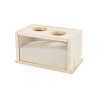 TRIXIE VASCHETTA BAGNO IN LEGNO 20X12X12