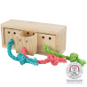 TRIXIE CUBO PORTA SNACK IN LEGNO 16X6X7