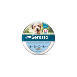 SERESTO COLLARE ANTIPULCI DOG FINO A KG.8