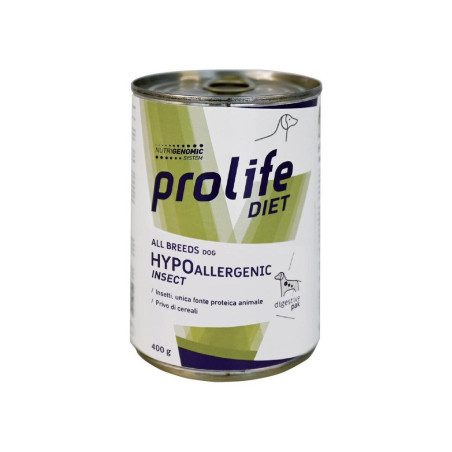 PROLIFE DOG VET HYPO INSECT GR.400