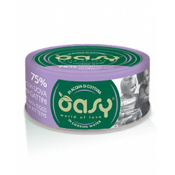 OASY WET CAT MORE LOVE POLLO/UOVA X GATTINI GR.70