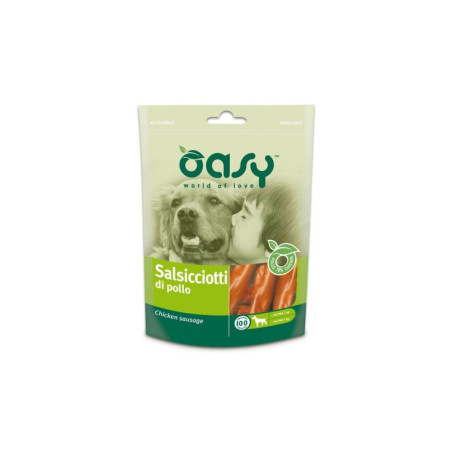 OASY SNACK SALSICCIOTTI DI POLLO BS GR.100