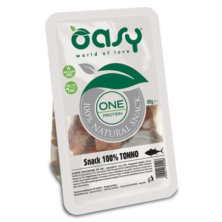OASY SNACK ONE PROTEIN TONNO GR.80