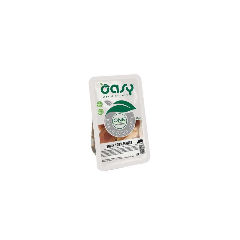 OASY SNACK ONE PROTEIN MAIALE GR.80