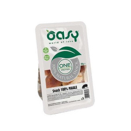 OASY SNACK ONE PROTEIN MAIALE GR.80