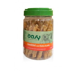 OASY SNACK INVOLTINI FILETTO POLLO GR.350