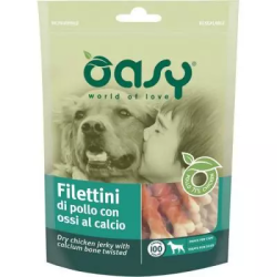 OASY SNACK FILETTINI POLLO OSSI AL CALCIO GR.100