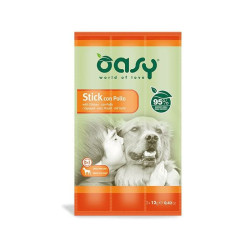 OASY SNACK DOG STICK C/POLLO GR.12X3