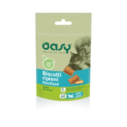 OASY SNACK CAT BISCOTTI RIPIENI STERILIZED GR.60