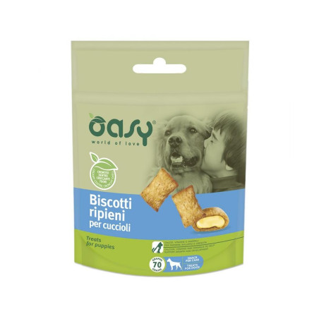 OASY SNACK DOG BISCOTTI RIPIENI X CUCCIOLI GR.70