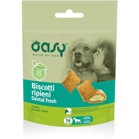 OASY SNACK DOG BISCOTTI RIP.DENTAL FRESH GR.70
