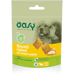 OASY SNACK DOG BISCOTTI RIP.ANATRA/PATATE GR.80