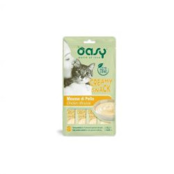 OASY SNACK CAT CREAMY POLLO GR.60