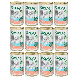 OASY DOG ONE PUP.ALL BREED SALMONE GR.400 LATT.