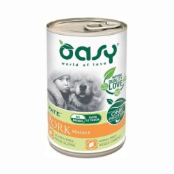 OASY DOG ONE MAIALE GR.400 LATT.