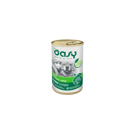 OASY DOG ONE CONIGLIO GR.400 LATT.