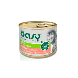 OASY DOG ONE ADULT/MINI SALMONE GR.200 LATT.