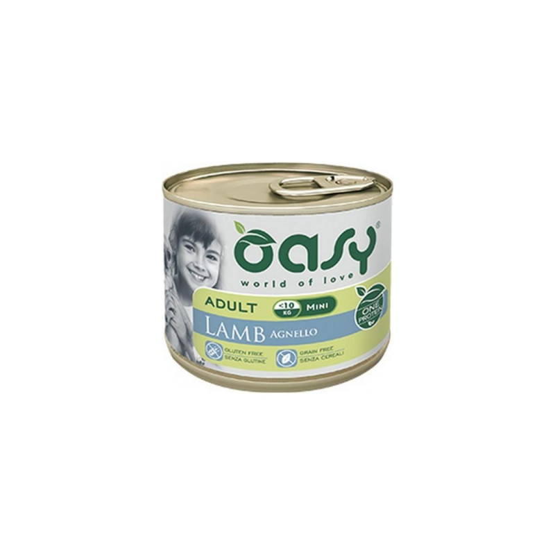 OASY DOG ONE ADULT MINI AGNELLO GR.200 LATT.